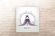 yoga man with animals, an Animal Illustration by JulianArt (Thumbnail 6 of 7)