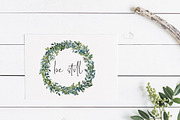 Watercolor Boxwood Wreath png, an Illustration by DailyMiracleDigitals,LLC (Thumbnail 3 of 7)