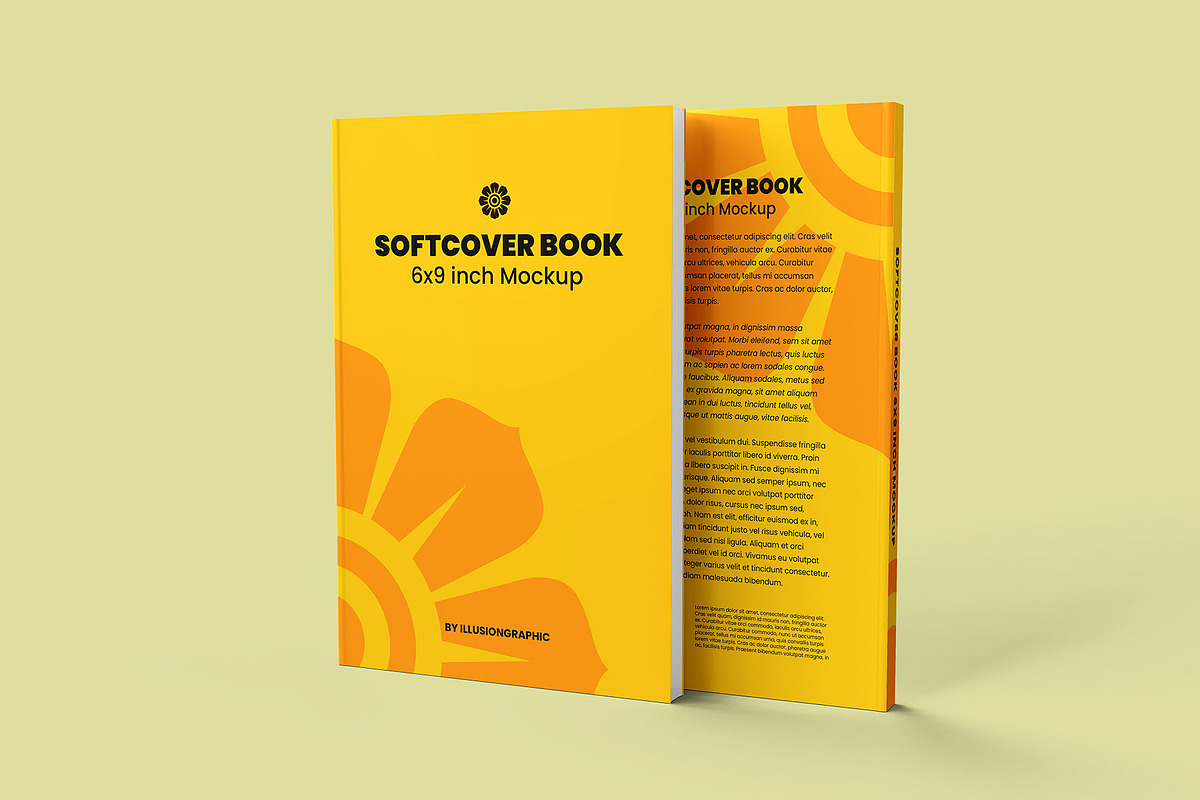Softcover Book 6x9 inch Mockup, a Books & Magazine Mockup by Illusiongraphic (Photo 4 of 24)