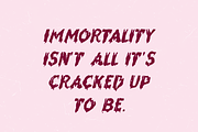 Sanguine Sans - Drip Font, a Handwritten Font by Beck McCormick (Thumbnail 4 of 10)