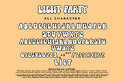 Light Party, a Serif Font by HATFSTUDIO (Thumbnail 7 of 7)