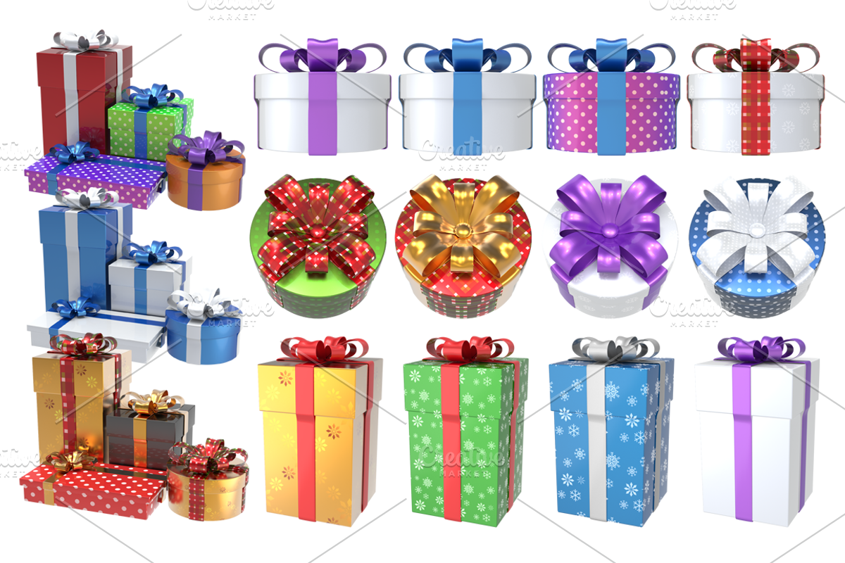 Gift Boxes Pack preview 4