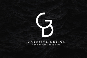 Minimal Letter GD Logo Design, a Branding & Logo Template by SaaDesigns