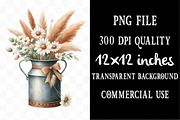 Boho Farm Cottagecore Nursery PNG, an Illustration by Designking (Thumbnail 4 of 5)