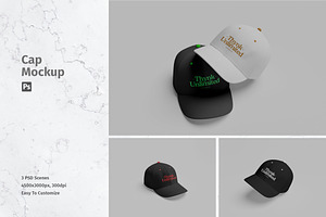 Cap Mockup, a Hat Mockup by MA-KING_ART