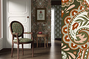 LUXURY VINTAGE PAISLEY SEAMLESS SET, a Pattern Graphic by Sonulkaster (Thumbnail 3 of 11)