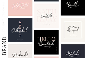 White Oleander Handwritten Font