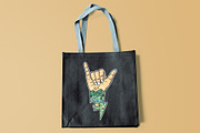 mountain view with shaka hands, an Illustration by gunaonedesign (Thumbnail 4 of 4)