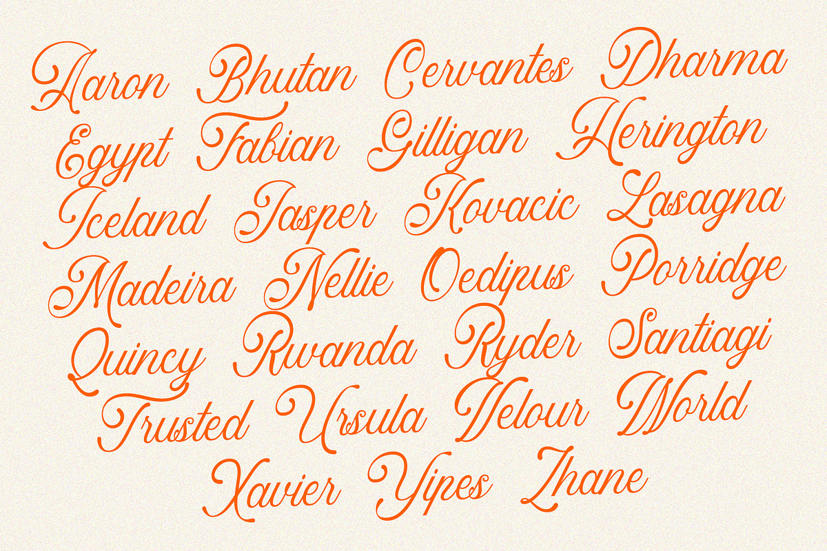 Restrike Elegant Script Font, a Script Font by Arendxstudio (Photo 3 of 9)