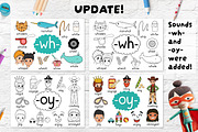 Phonics Objects Collection, an Education Illustration by Gulnara Sabirova (Thumbnail 25 of 26)