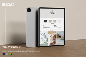 Tablet Mockup, an iPad Mockup by Hubzway