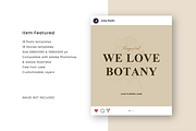 Natural Instagram Template, a Social Media Template by Jump Studio (Thumbnail 2 of 7)
