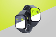 Watch Mockup, an iPhone Mockup by Artlogs (Thumbnail 2 of 3)