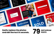 Realtor Instagram Canva Templates, a Social Media Template by Galaxybomb (Thumbnail 4 of 10)