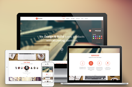 Prome - Onepage WordPress Theme