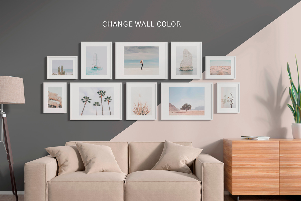 Frame Mockup Set, a Household Mockup by Seven Lights (Photo 9 of 75)