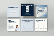 Insurance Agent Instagram Templates, a Social Media Template by Terraa Studio Design (Thumbnail 8 of 9)