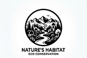 60 Eco Globe Landscape Silhouette, a Technology Illustration by Amazin_art (Thumbnail 7 of 44)