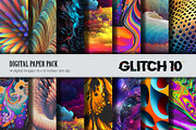 Big Bundle Glitch Psychedelic., a Texture Illustration by KENO Mascots (Thumbnail 11 of 11)