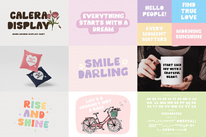 Unique And Fun Display Font Bundle