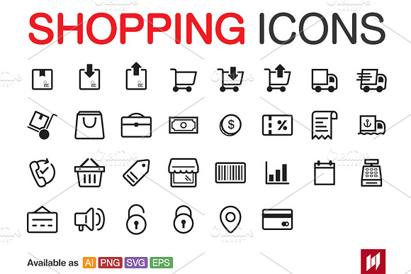 Shopping E Commerce Icons