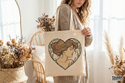 Elegant Lady Heart PNG, Botanical, an Illustration by SharpMarketplace (Thumbnail 2 of 4)