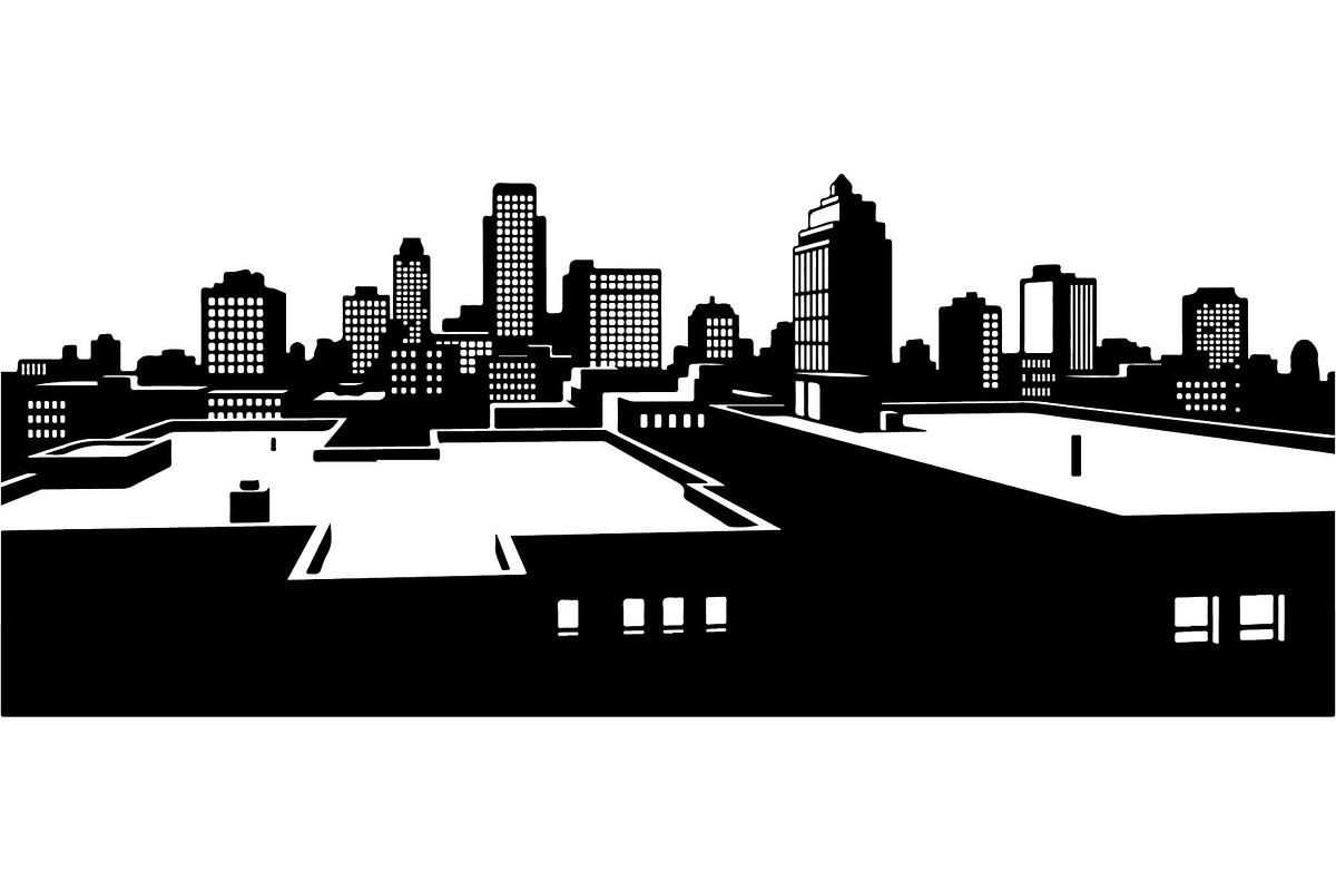 City Skyline Silhouette Bundle, an Object Graphic by Creativeshirt (Photo 12 of 20)