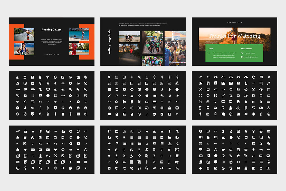 Funom : Running Google Slides, a Presentation Template by Punkl Camp (Photo 9 of 9)