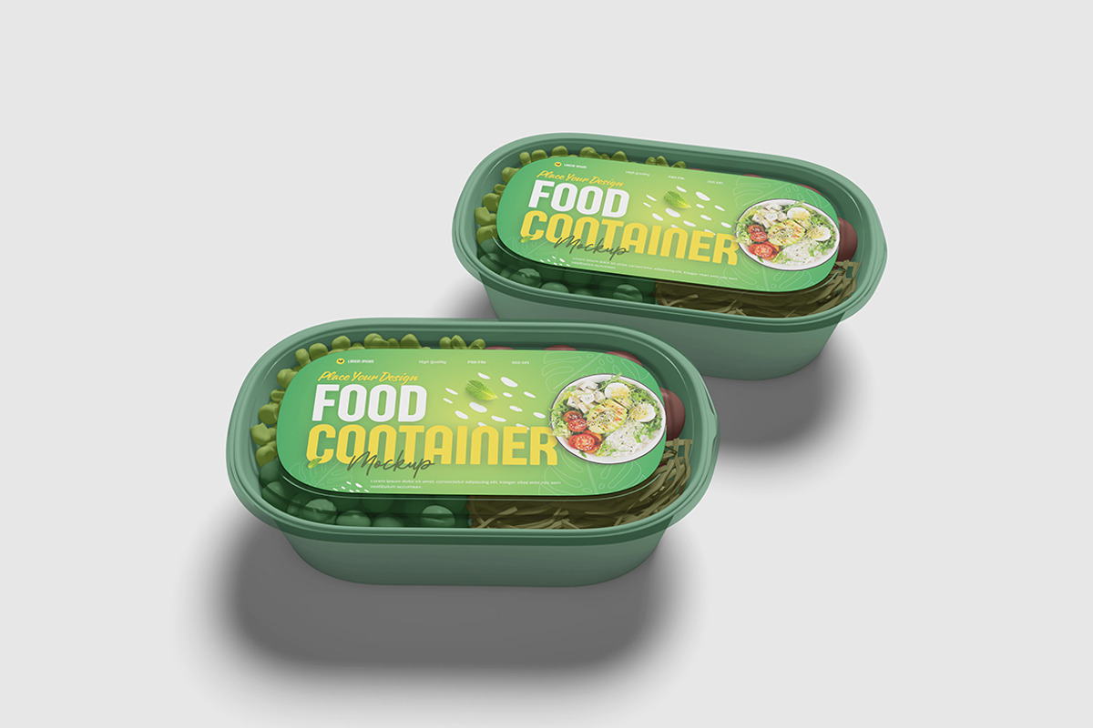 Food Container Mockup For Branding, a Packaging Mockup by bimockup (Photo 6 of 6)