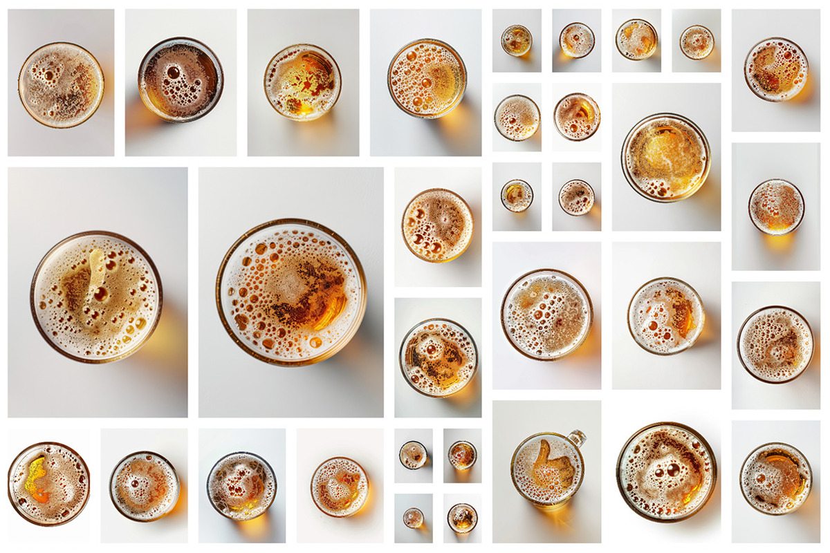 99 Beer foam images, a Food & Drink Photo by Handmadefont (Photo 2 of 10)