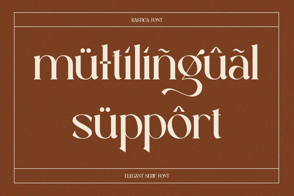Elegant Serif - Rastica, a Serif Font by Font Liner (Photo 9 of 12)