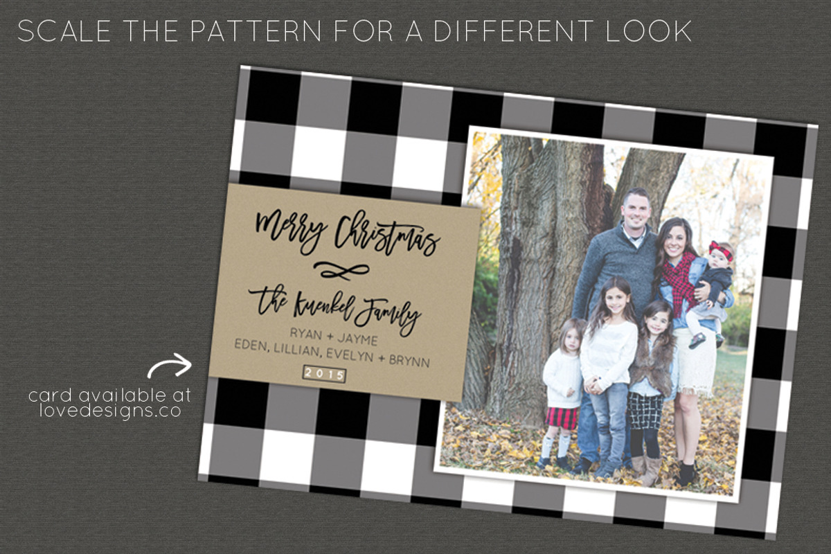 Buffalo Plaid Pattern | photoshop, a Pattern Graphic by Love Designs Co. (Photo 3 of 3)