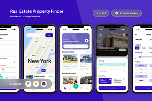 Houstate - Real Estate Property Find, an App Template by trabaskriya