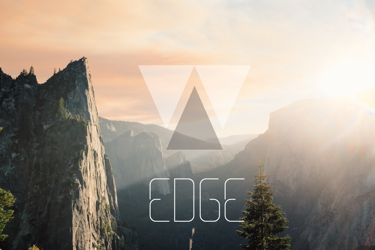 Thin Line Font preview 6