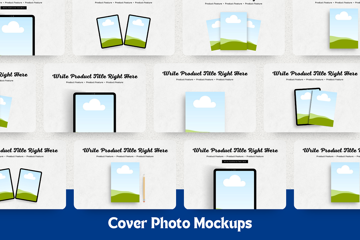 Planner Listing Photo Mockups Etsy, a Templates & Theme by The Chaos Project (Photo 4 of 7)