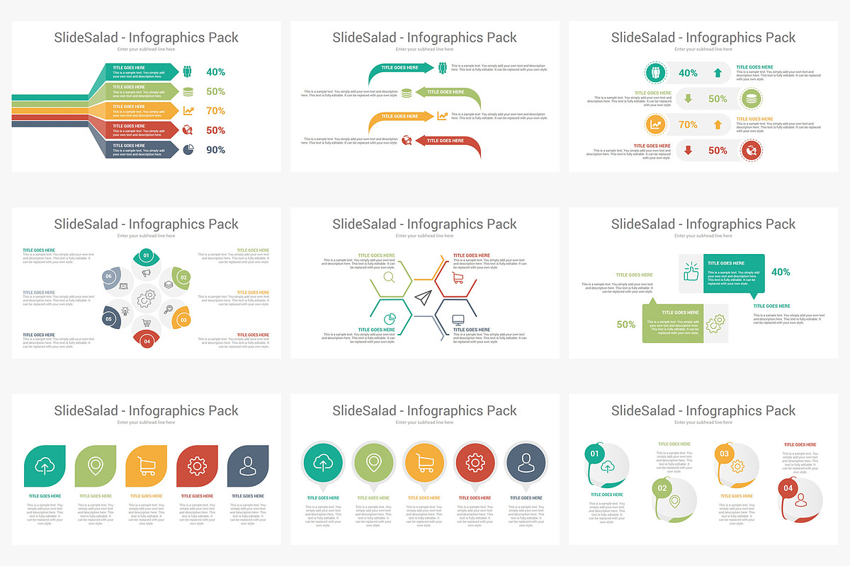 Best Google Slides Infographics Pack, a Presentation Template by SlideSalad (Photo 9 of 35)