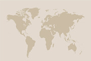 Cream map isolated .png file vector, a Graphic by TeaGraphicDesign (Thumbnail 1 of 2)