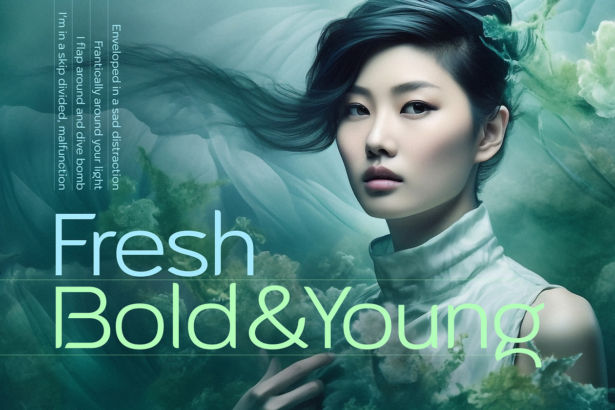 Altarossa trendy fashion font family, a Sans Serif Font by popskraft (Photo 2 of 13)