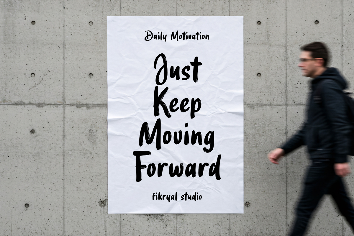Bright Daylight – Brush Handwritten, a Handwritten Font by Fikryal Studio (Photo 7 of 11)