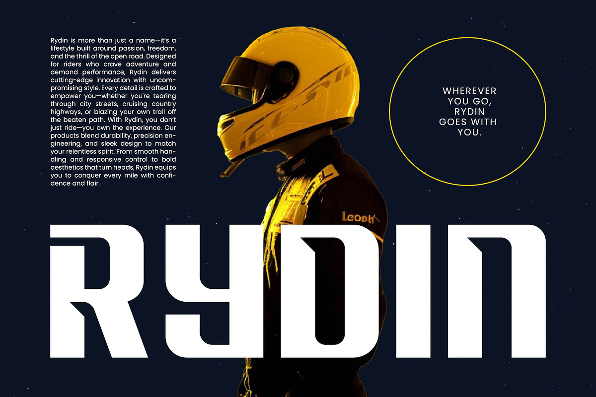 Drivery Enrich Futuristic Font, a Sans Serif Font by timelesstype.co (Photo 11 of 20)