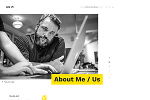 Wert HTML - Minimal Unique Portfolio