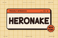 Heronake - Round Font