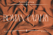 Roman Cavalry, a Serif Font by And Studio (Thumbnail 1 of 14)