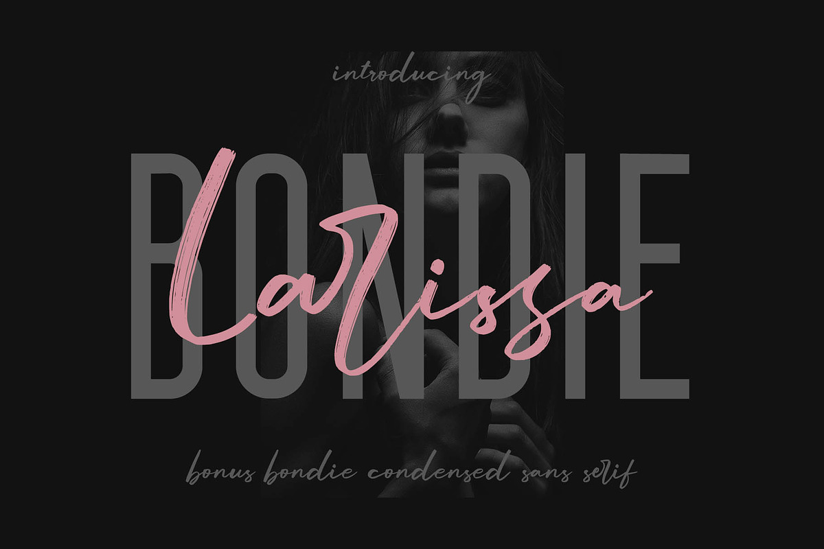 Larissa - Handwritten Font + Bonus