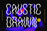 CS Caustic Drawn, a Sans Serif Font by Craft Supply Co. (Thumbnail 1 of 8)