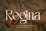 Regina || Modern Serif Font, a Serif Font by Idea Studio (Thumbnail 1 of 10)