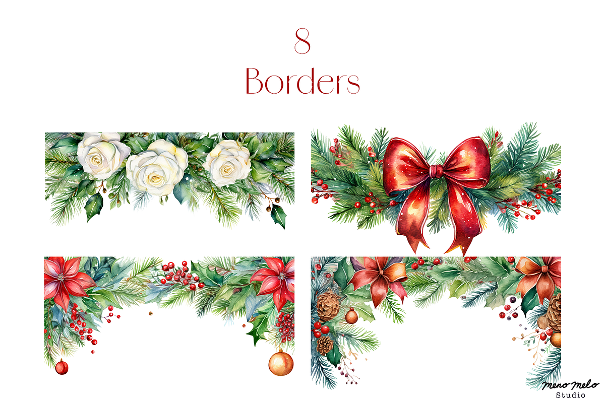 Christmas Illustration, an Illustration by MenoMelo Studio (Photo 7 of 9)