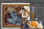 Front Photo Frame Mockup – Ratio 3x1, a Merchandise Mockup by Mockups by Carlos Viloria (Thumbnail 5 of 6)