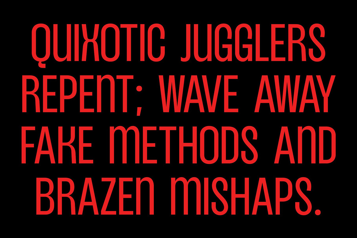CS Brandt – Condensed Font, a Sans Serif Font by Craft Supply Co. (Photo 5 of 8)