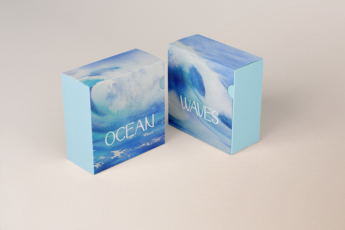 Watercolor Ocean & Sea Landscapes, a Seasonal Illustration by NataliArkushArt (Photo 11 of 15)